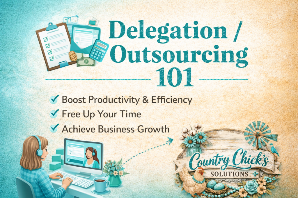 Delegation/Outsourcing 101